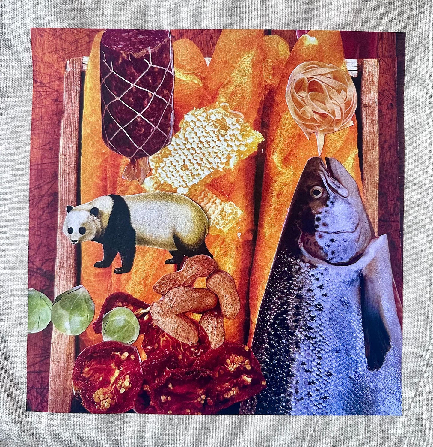Totebag KÜCHENROMANTIK MIT PANDA
