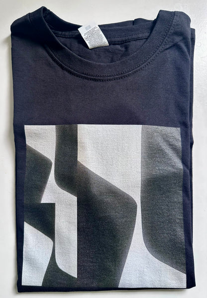 T-Shirt SCHATTEN S schwarz
