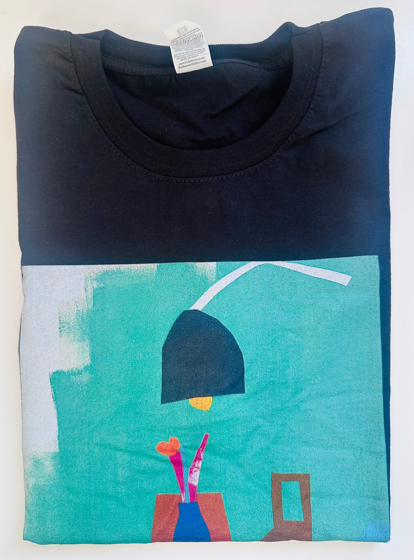T-Shirt KÜCHENROMANTIK M schwarz