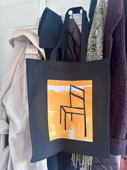 Totebag STUHL schwarz