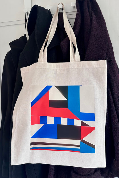 Totebag TRAIN nature